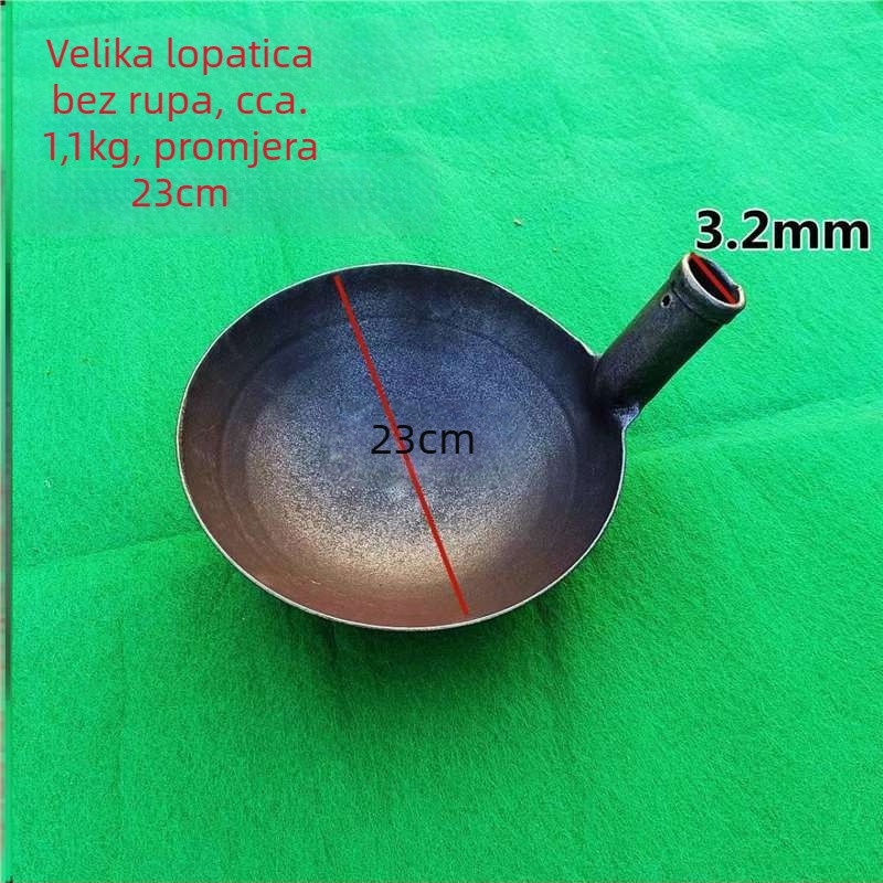 Metalna žlica za kanalizaciju i čišćenje šahta (Model: C30878; Marka: Pride surplus; Materijal: srednje ugljično čelik; Obrada po narudžbi: Da)