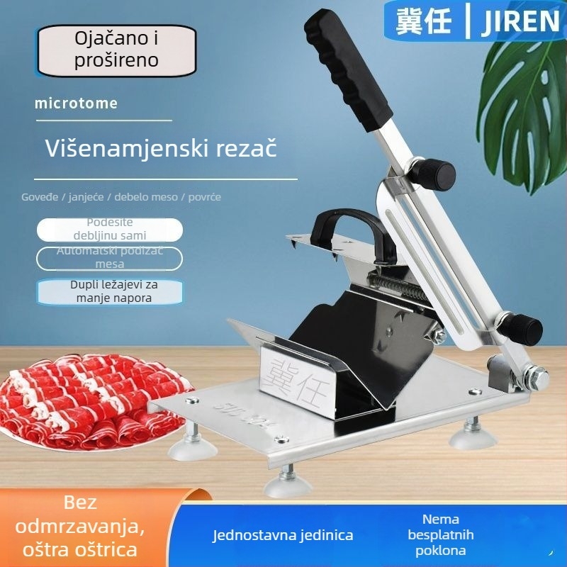 Ručni rezač mesa – za zamrznuto i kuhano meso, od kompozitnog čelika