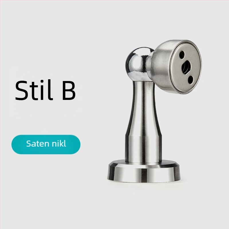 Vrata usisavač od cinkovog legura, snažan magnetski model, zidni montaža, završna žičana uzorak, za unutarnja drvena vrata