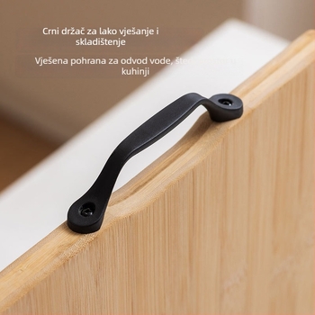 Daska za rezanje od bambusa, višenamjenska i debela kuhinjska daska (Materijal: Bambus; Marka: Mother's family; Kod proizvoda: 007; Podrijetlo: Drugo; Izlazak: Ljeto 2021)