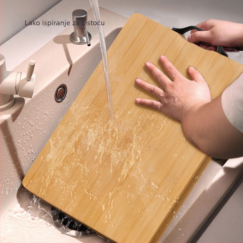 Daska za rezanje od bambusa, višenamjenska i debela kuhinjska daska (Materijal: Bambus; Marka: Mother's family; Kod proizvoda: 007; Podrijetlo: Drugo; Izlazak: Ljeto 2021)