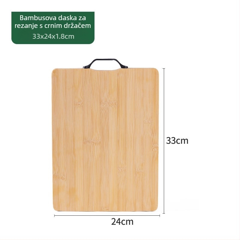 Daska za rezanje od bambusa, višenamjenska i debela kuhinjska daska (Materijal: Bambus; Marka: Mother's family; Kod proizvoda: 007; Podrijetlo: Drugo; Izlazak: Ljeto 2021)