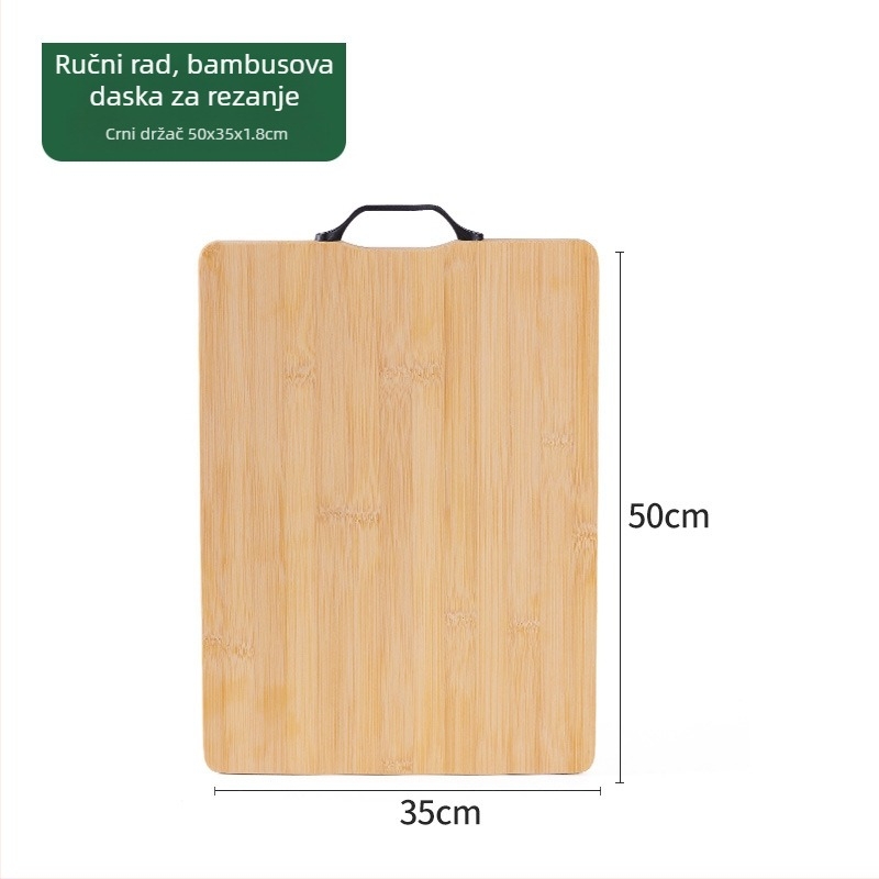 Daska za rezanje od bambusa, višenamjenska i debela kuhinjska daska (Materijal: Bambus; Marka: Mother's family; Kod proizvoda: 007; Podrijetlo: Drugo; Izlazak: Ljeto 2021)
