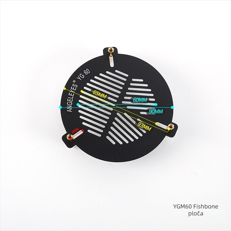 Star Edge aluminijska legura fokusirajuća ploča u obliku ribje kosti za teleskop