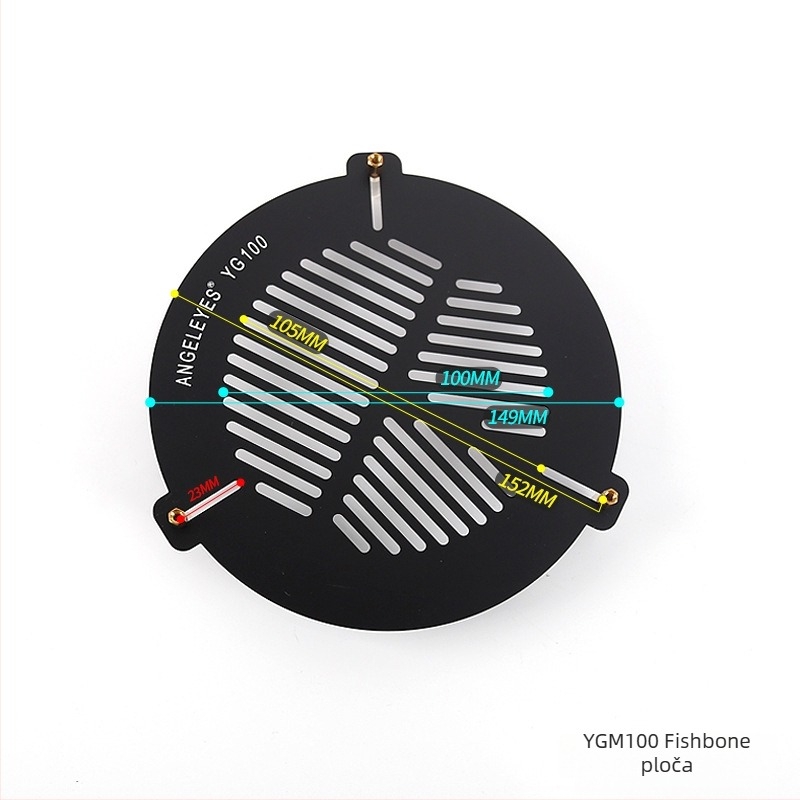 Star Edge aluminijska legura fokusirajuća ploča u obliku ribje kosti za teleskop