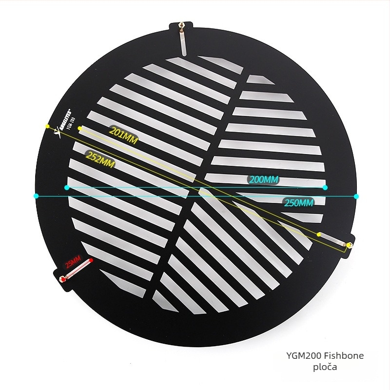 Star Edge aluminijska legura fokusirajuća ploča u obliku ribje kosti za teleskop