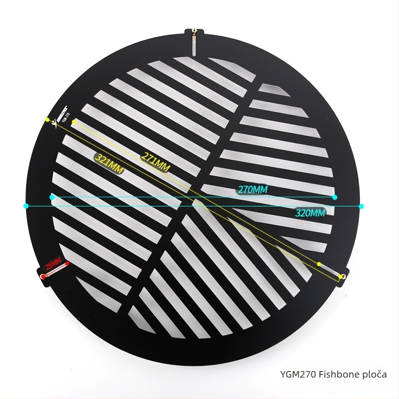 Star Edge aluminijska legura fokusirajuća ploča u obliku ribje kosti za teleskop