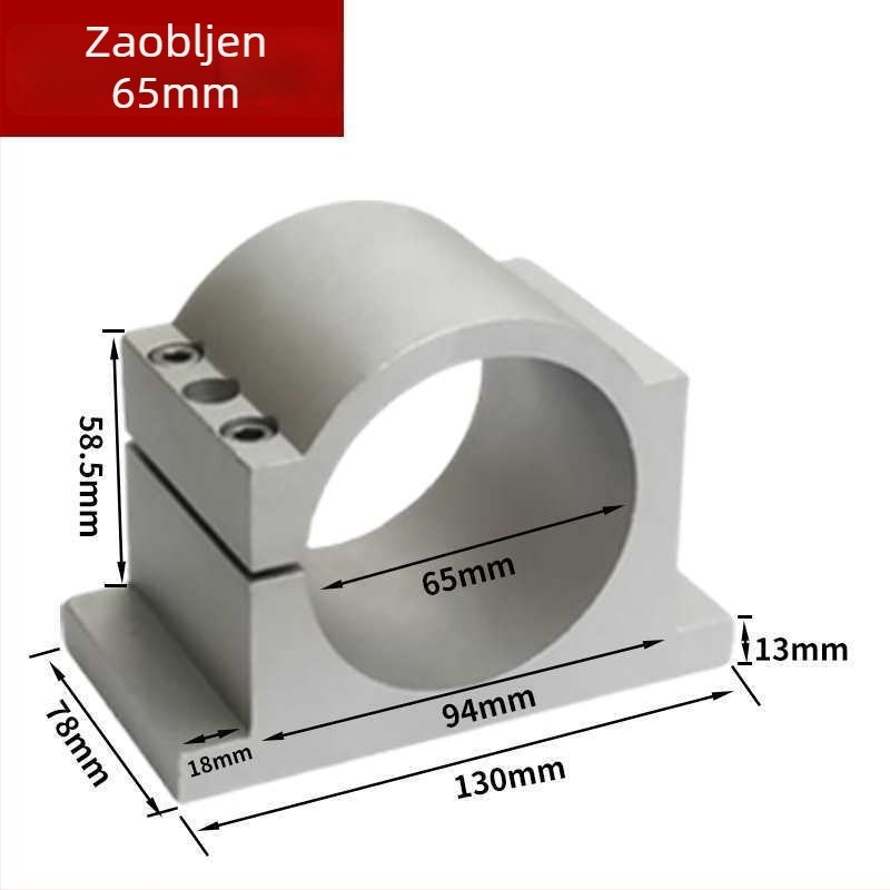 Držač vretena za stroj za graviranje, kućište od lijevanog aluminija, dizajn protiv klizanja s zubima