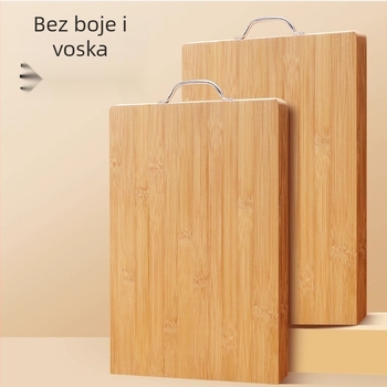 Daska za rezanje od bambusa s protukliznom površinom, antibakterijska i otporna na plijesan