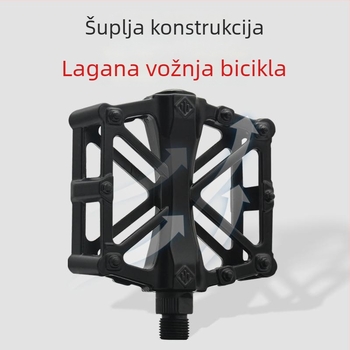 Sklopivi pedala za bicikl s kugličnim ležajem, aluminijska legura, univerzalna kompatibilnost