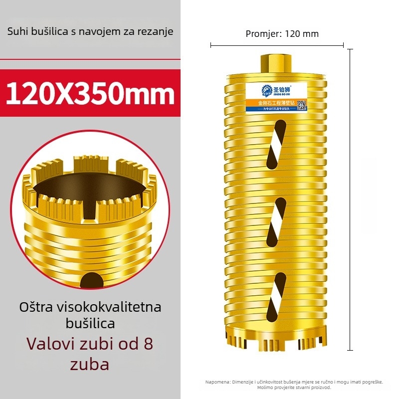 San Platinum Lion bušilica za suho bušenje betonskih zidova – otvor za bušenje rupa