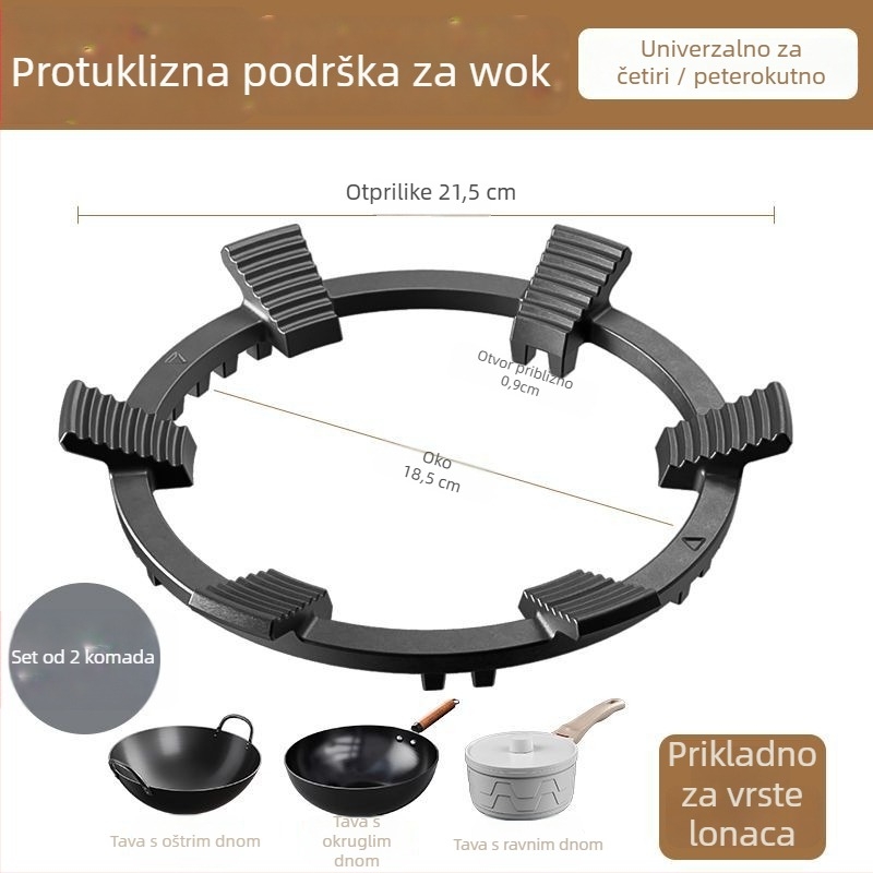 Wok s titanij-keramičkim premazom protiv ljepila, 304 nehrđajući čelik, kompatibilan s indukcijom, stakleni poklopac, jednostruko dno