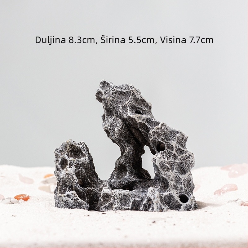 Rockery kamen za bonsaje — kućna dekoracija, cementno-kompozitni materijal, pastoralni stil, marka Fir Plum, Izrada 3488641