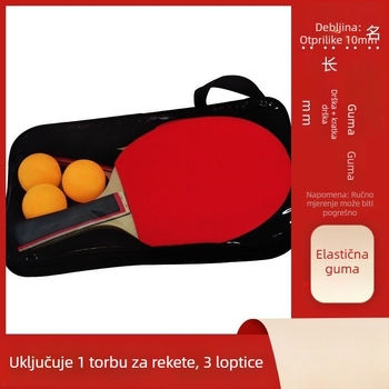 Ping pong palica za početnike – PP materijal, kompatibilna s Shakehand i Penhold drškom, za trening i natjecanja