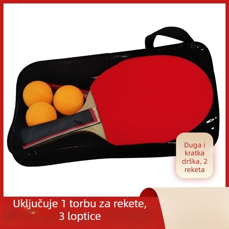 Ping pong palica za početnike – PP materijal, kompatibilna s Shakehand i Penhold drškom, za trening i natjecanja