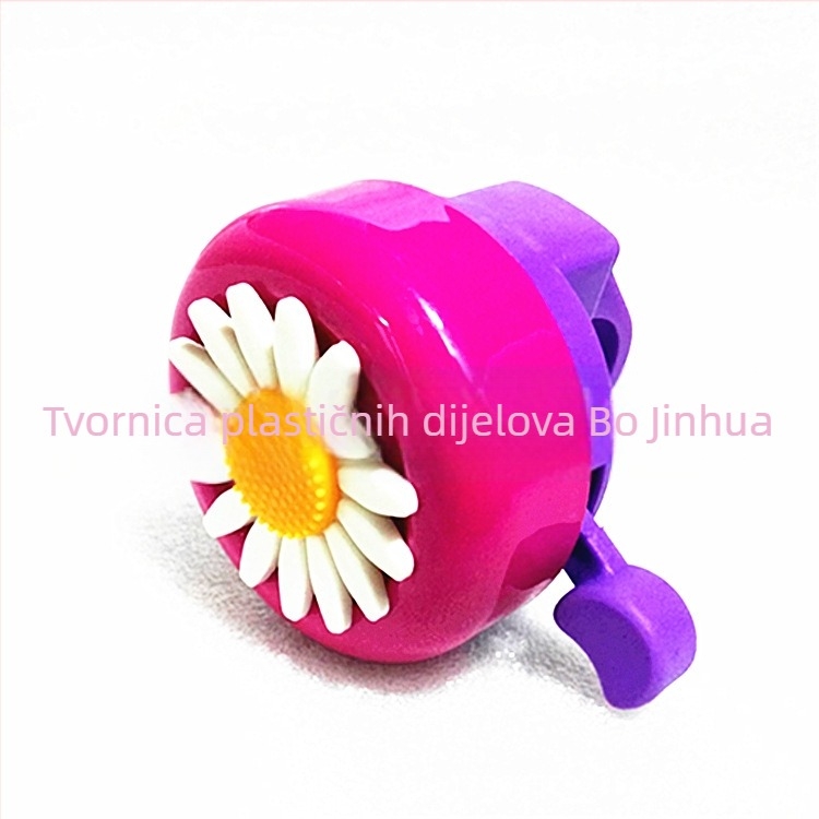 Zvonac za bicikl – plastični, marka Botou Jinhua Bell, model 54 Flower Bells, težina 65 g