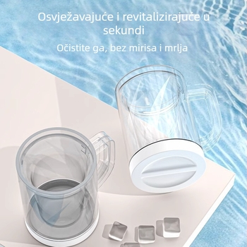 Dvostruko izolirana čaša za hladna pića, PP materijal, kapacitet 201–300 ml, moderan minimalistički stil, direktno ispijanje