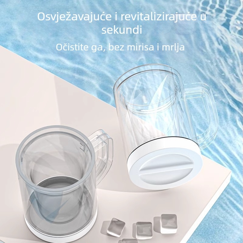 Dvostruko izolirana čaša za hladna pića, PP materijal, kapacitet 201–300 ml, moderan minimalistički stil, direktno ispijanje