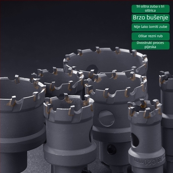 Topson Karbidni Otvarač Rupa za Željezo – Industrijske Kvalitete, Otporan na Habanje, Nehrđajući Čelik