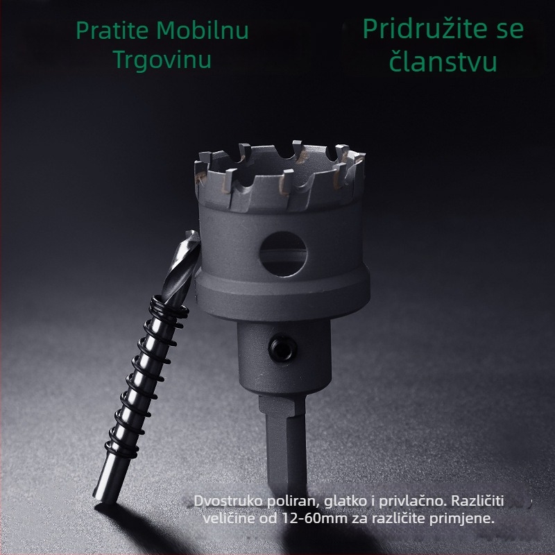 Topson Karbidni Otvarač Rupa za Željezo – Industrijske Kvalitete, Otporan na Habanje, Nehrđajući Čelik