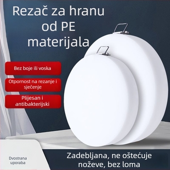 Kružna daska za rezanje od PE-a, prehrambene kvalitete, boje kodirana, debela, za kuhinje i hotele