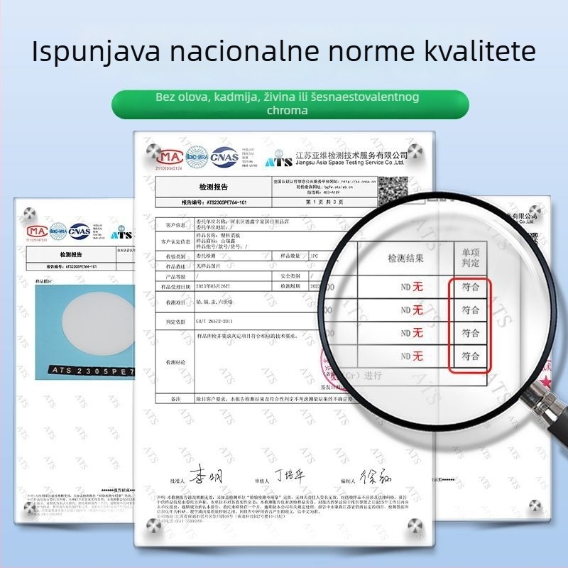 Kružna daska za rezanje od PE-a, prehrambene kvalitete, boje kodirana, debela, za kuhinje i hotele