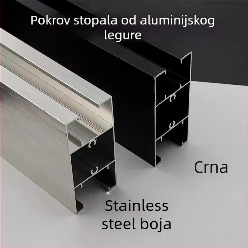 Set hardvera za pregrade javne WC – nehrđajući čelik, plastika, najlon; šarke, brava s indikatorom, ručica