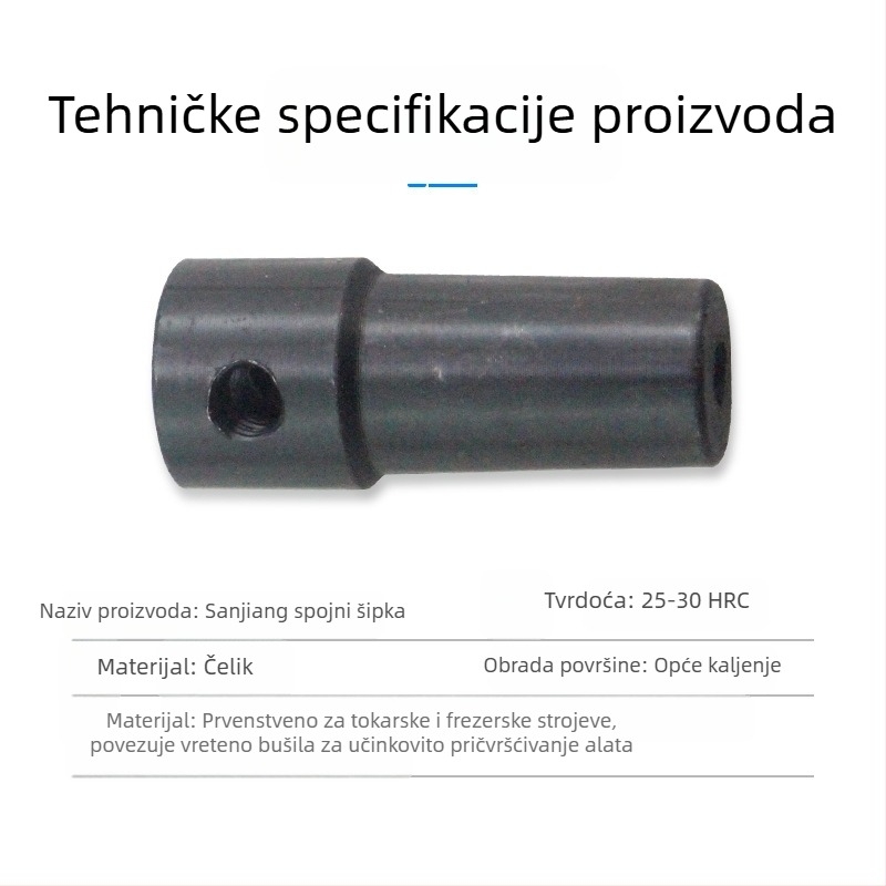 Three Craftsmen mikro stolna bušilica s čeljustima – prilagođeni spoj motora i vretena, konusni spoj, od željeza