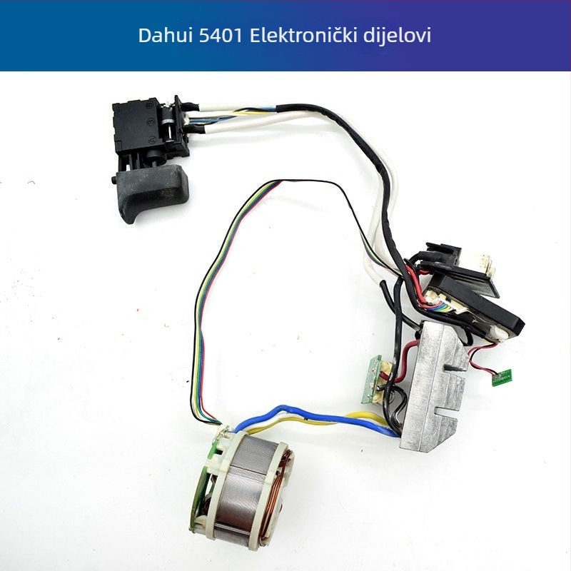 Set dijelova za popravak električnog čekića 5401: rotor, stator, pločica kruga, prekidač