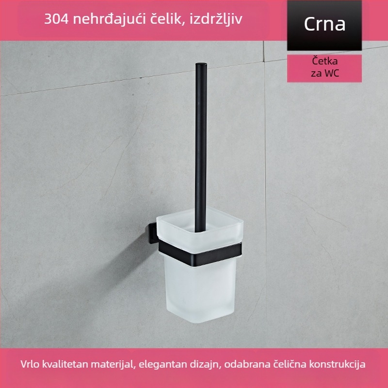 Moderna minimalistička držač za ručnike u kupaonici, od nehrđajućeg čelika 304, višeslojni, CE potvrda, nosivost 30 kg