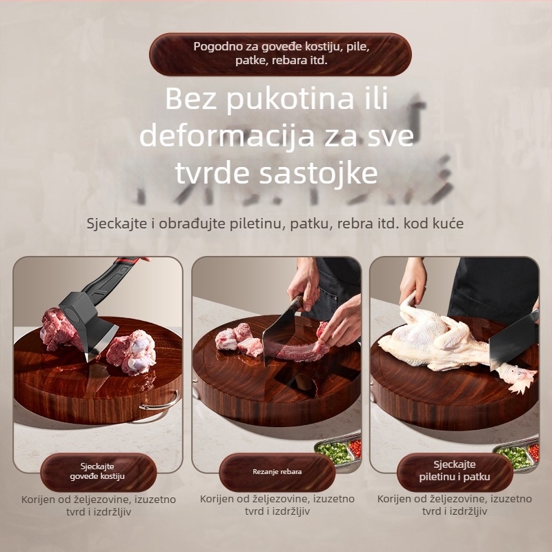 Drvena daska za rezanje, dvostrana, antibakterijska i otporna na plijesan, branda Tainanlao, lansiranje proljeće 2021