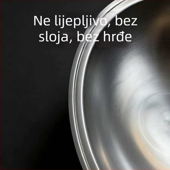 Višenamjenska posuda od lijevanog željeza — čisto željezo, kineski stil, otporna na hrđu, ekološka, pogodna za sve ploče
