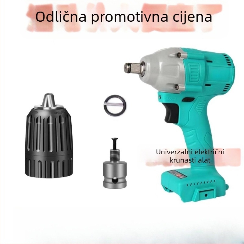 Električna glava za konverziju odvijača, šesterokutni univerzalni teleskop spoj, elastični omotač, ljubičasto sandalovo drvo