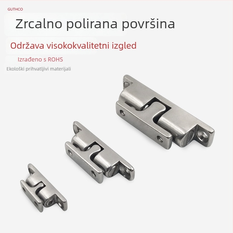 Držač za vrata SG-MP50-S od nehrđajućeg čelika 304, polirana površina, zidni montaža, ručno upravljanje