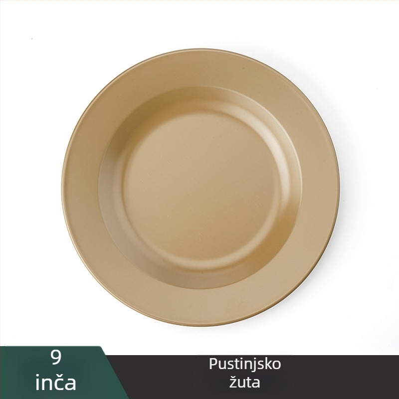 Set posuđa za kampiranje, 304 nehrđajući čelik s premazom protiv lijepljenja, prijenosan, 240 g, za 1-2 osobe, s logom