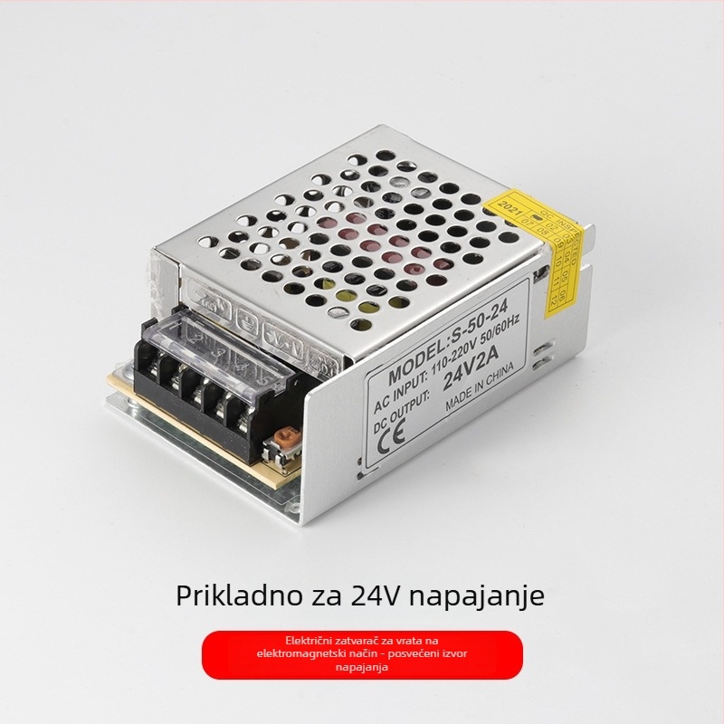 Protupožarna vrata elektromagnetni držač za staklena vrata, montirana na podu, nehrđajući čelik, galvanizirani završni sloj, automatsko upravljanje