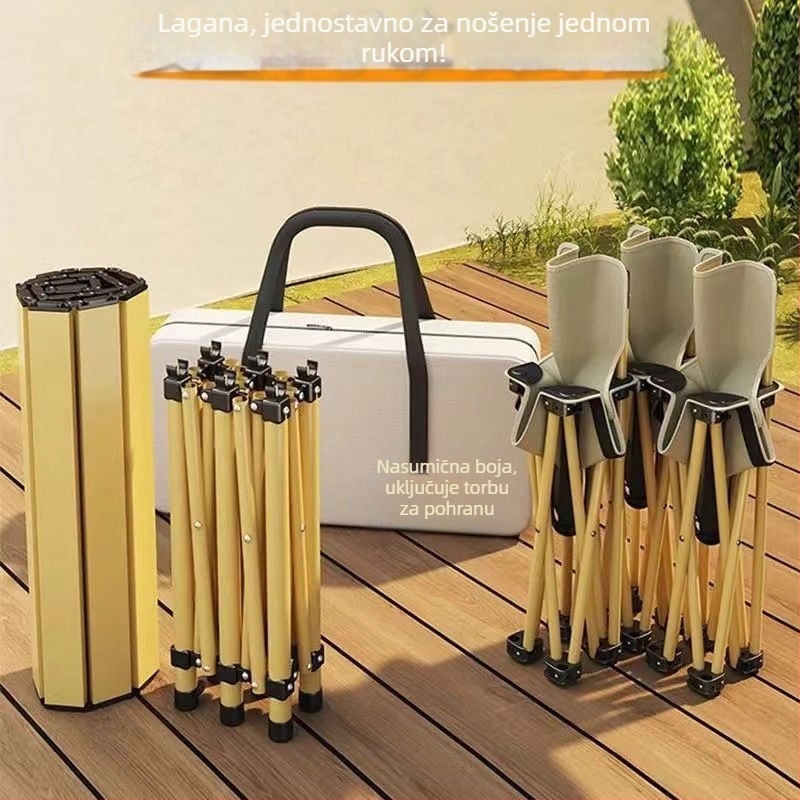 Set sklopivih stola i stolica za vanjsku upotrebu — marka Qin qi, kategorija: alati za opstanak