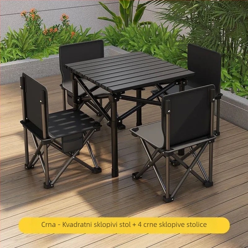 Set sklopivih stola i stolica za vanjsku upotrebu — marka Qin qi, kategorija: alati za opstanak