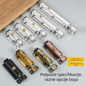 Nerđajući čelik automatska opružna zasun za vrata i prozore, model CC-2, završna obrada elektroplatiranje i bojanje