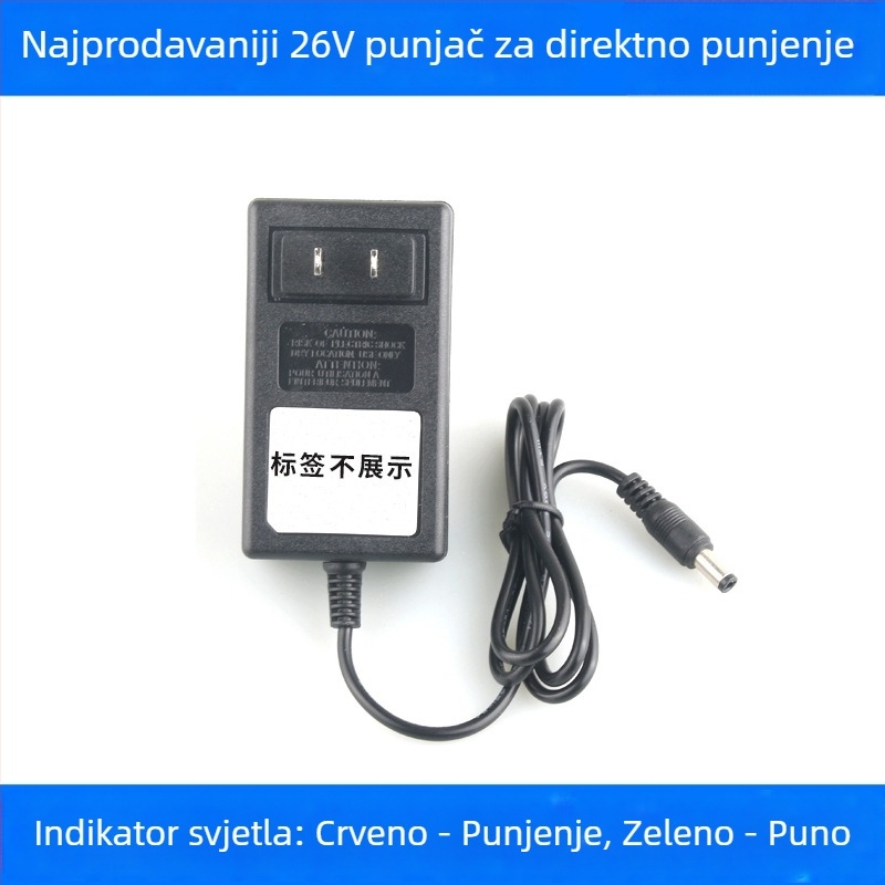 Ručna bušilica, višenaponska 12–25V, naprijed/natrag, bez regulacije brzine, raspon napona 220V