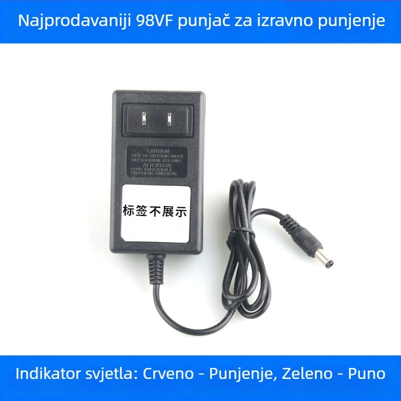 Ručna bušilica, višenaponska 12–25V, naprijed/natrag, bez regulacije brzine, raspon napona 220V