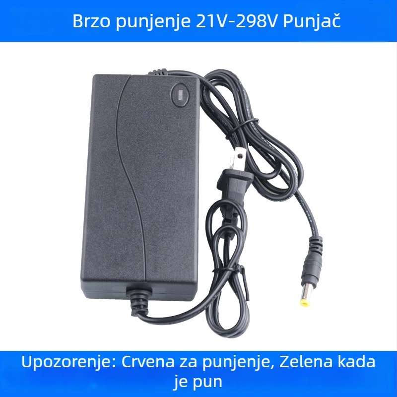 Ručna bušilica, višenaponska 12–25V, naprijed/natrag, bez regulacije brzine, raspon napona 220V