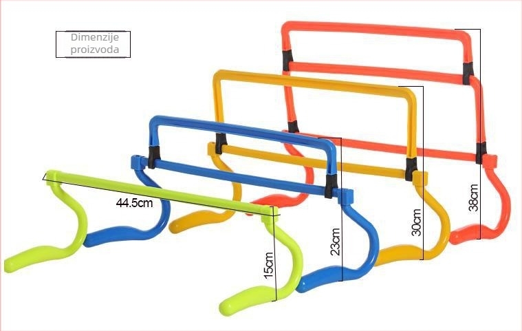 Nogometna oprema za trening s ABS materijalom, marka Xinpai, konusnog oblika kanta za prepreke, prilagodljiva obrada