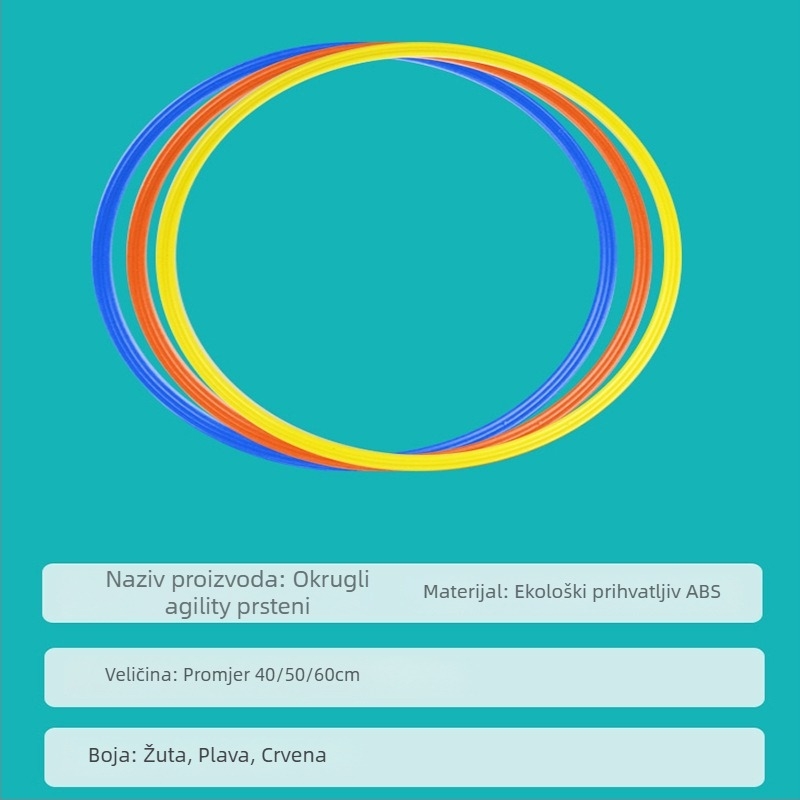 Nogometna oprema za trening s ABS materijalom, marka Xinpai, konusnog oblika kanta za prepreke, prilagodljiva obrada