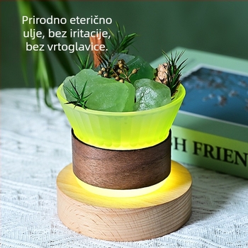 Staklena aromaterapijska ukras, svijetao luksuzni stil, dekor za spavaću sobu