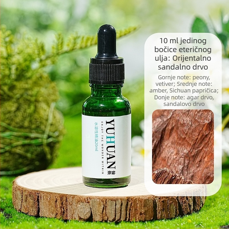 Staklena aromaterapijska ukras, svijetao luksuzni stil, dekor za spavaću sobu