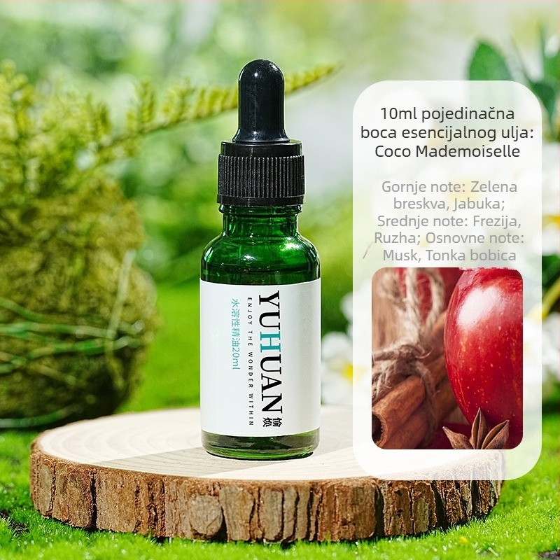 Staklena aromaterapijska ukras, svijetao luksuzni stil, dekor za spavaću sobu