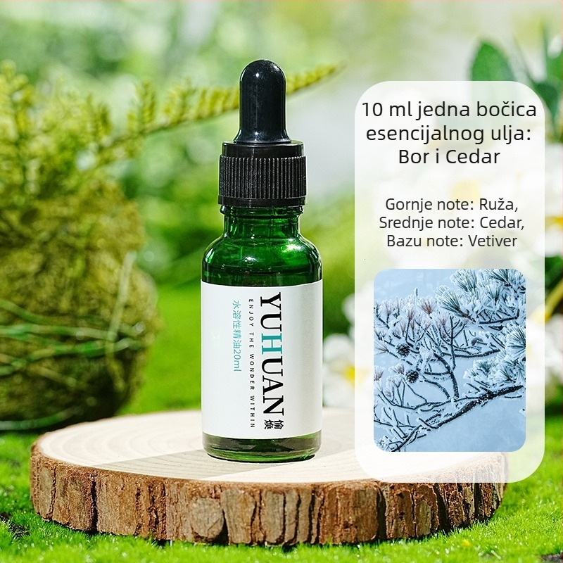 Staklena aromaterapijska ukras, svijetao luksuzni stil, dekor za spavaću sobu