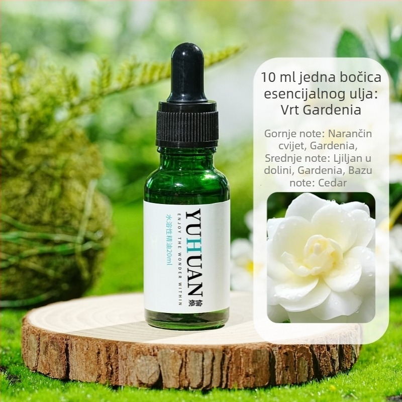 Staklena aromaterapijska ukras, svijetao luksuzni stil, dekor za spavaću sobu