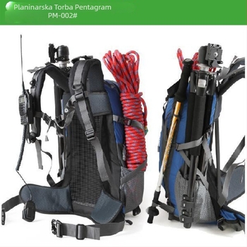 Planinski ruksak za planinarenje i trekking 50L, najlon, unisex, VCWIP